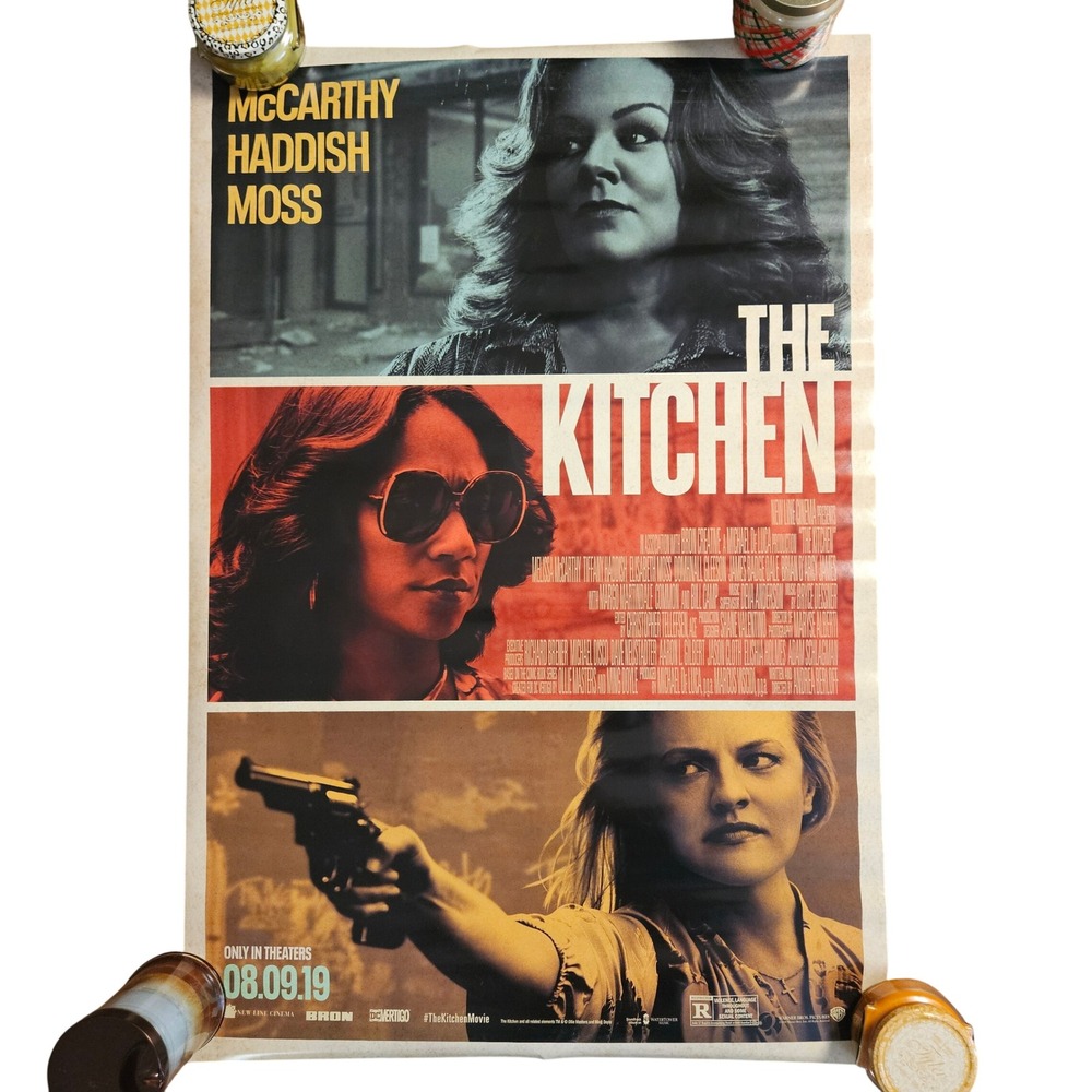 The Kitchen 2019 Original Movie Poster 27x40 Melissa McCarthy Haddish D/S